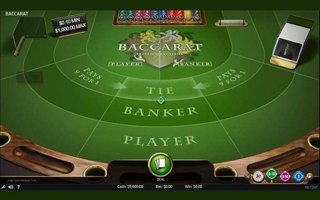 Baccarat Profissional — Mesa ao Vivo Premium