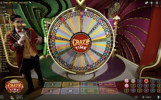 Crazy Time Evolution — 4 Bonus ao Vivo ate 20.000x