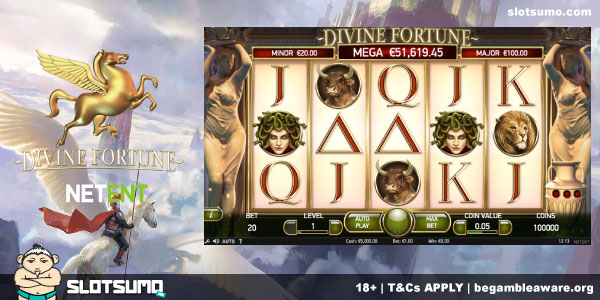 Divine Fortune NetEnt — Mitologia Grega e Jackpot