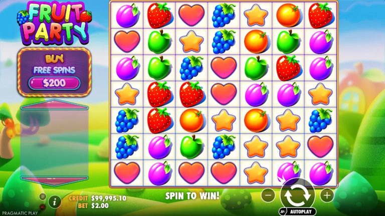 Fruit Party — Festa de Frutas com Premios Aleatorios