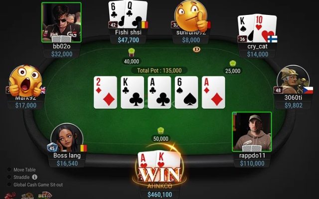 Texas Holdem Poker — Jogue Online contra a Mesa