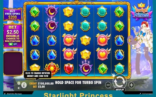Starlight Princess — Princesa Cosmica no Slot Pragmatic