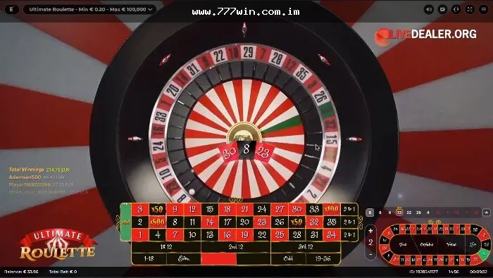 Imagem placeholder: Ultimate Roulette na 777win Brasil