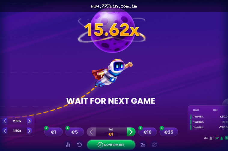 Jogador consultando dicas de Spaceman na 777win Brasil
