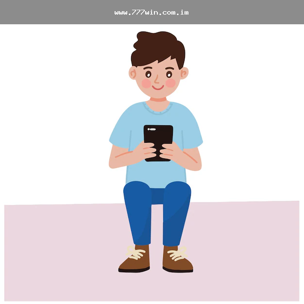 Pessoa usando celular com lembrete de limite para jogo responsável