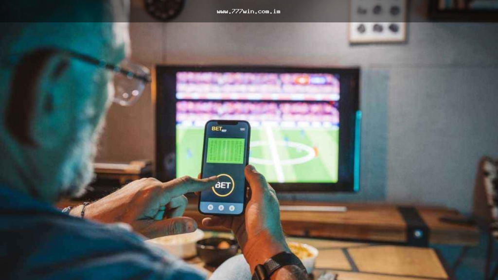 Placeholder de imagem: usuário comparando cassino e apostas esportivas na 777win Brasil