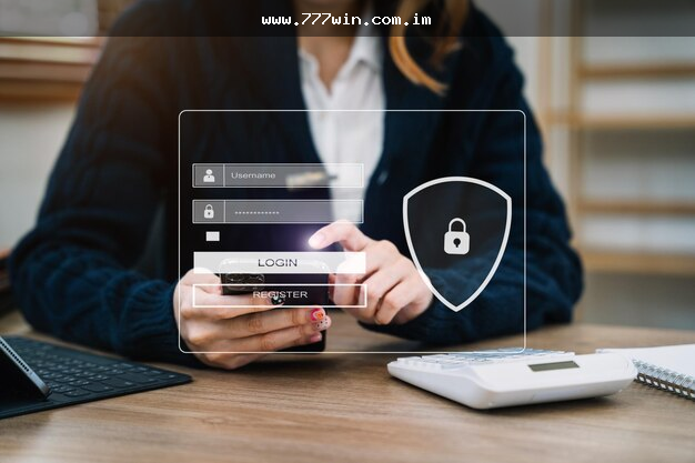 Usuário verificando acesso seguro à conta de cassino online no celular
